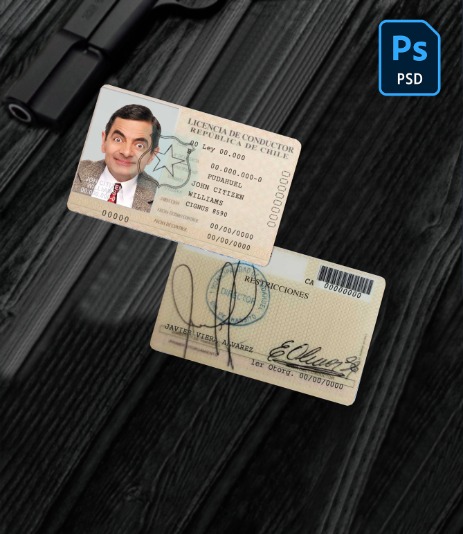 Chile licencia de conductor PSD